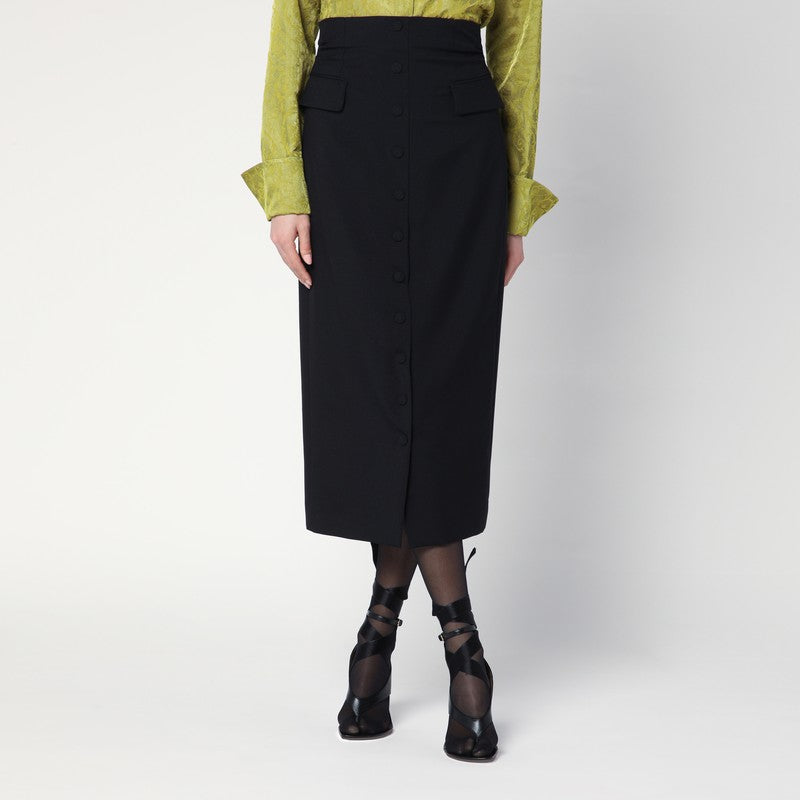 Dries Van Noten Gonne - Nero | f897033545d540aaac0e689a9c08b7c9cc75d7f0