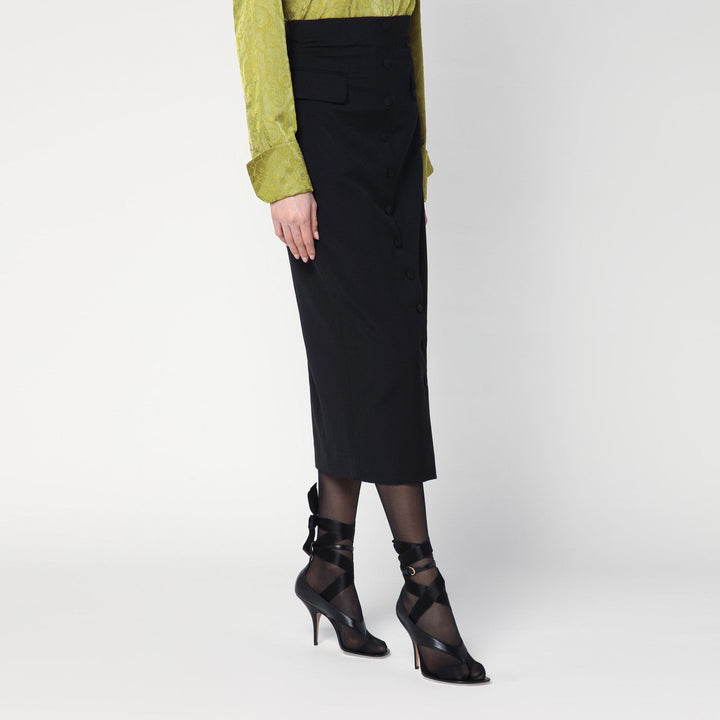 Dries Van Noten Gonne - Nero | de78832093c609e5fdc7ab56c70c6d783ce55a1a
