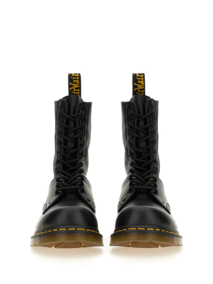 MM6 x Dr. Martens Stivali - Nero | Wanan Luxury