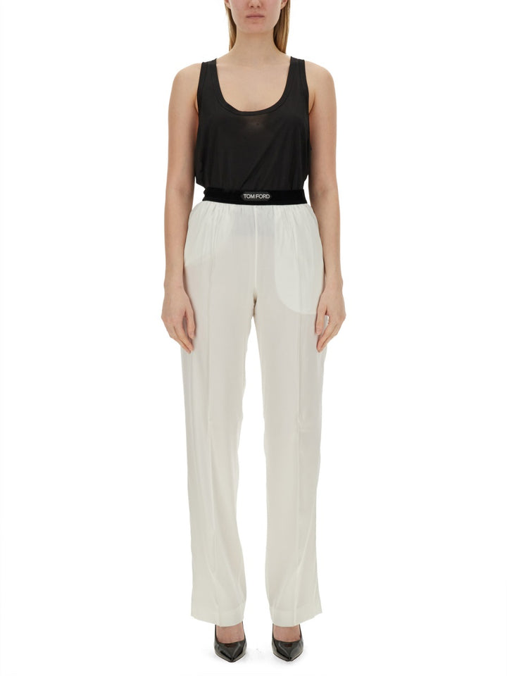 Tom Ford Pantaloni - Bianco | Wanan Luxury