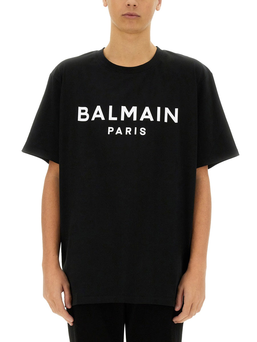 Balmain T shirt - Nero | Wanan Luxury