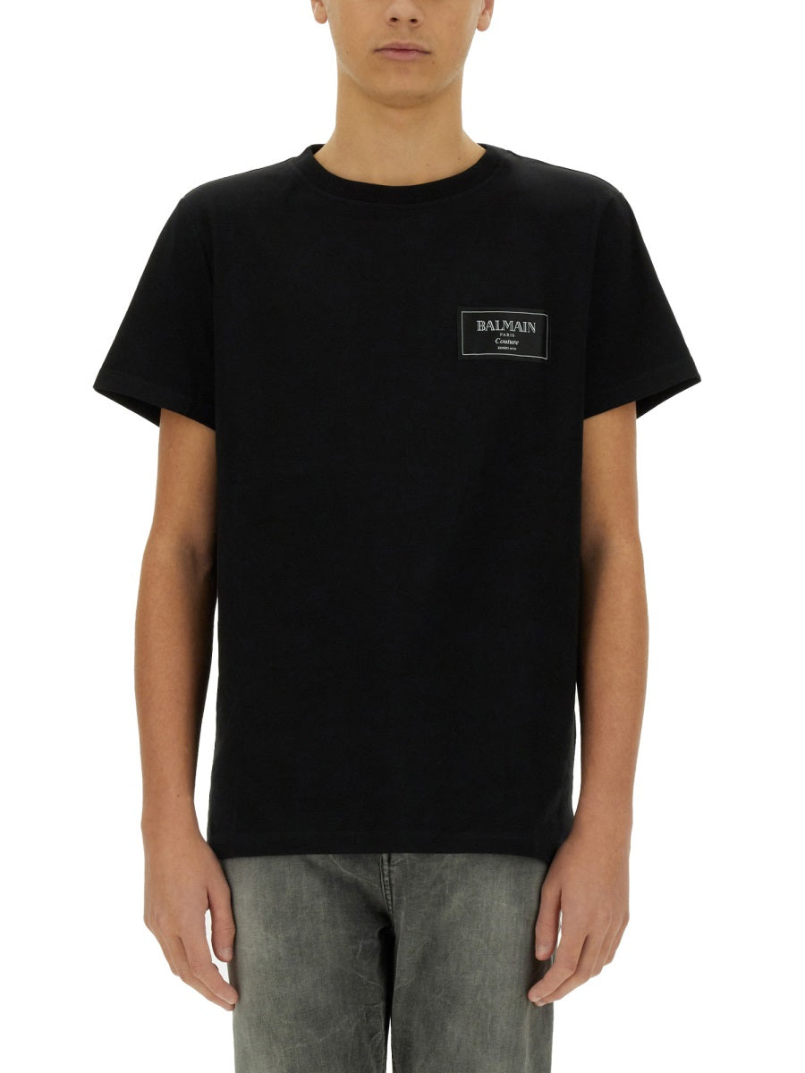 Balmain T shirt - Nero | Wanan Luxury