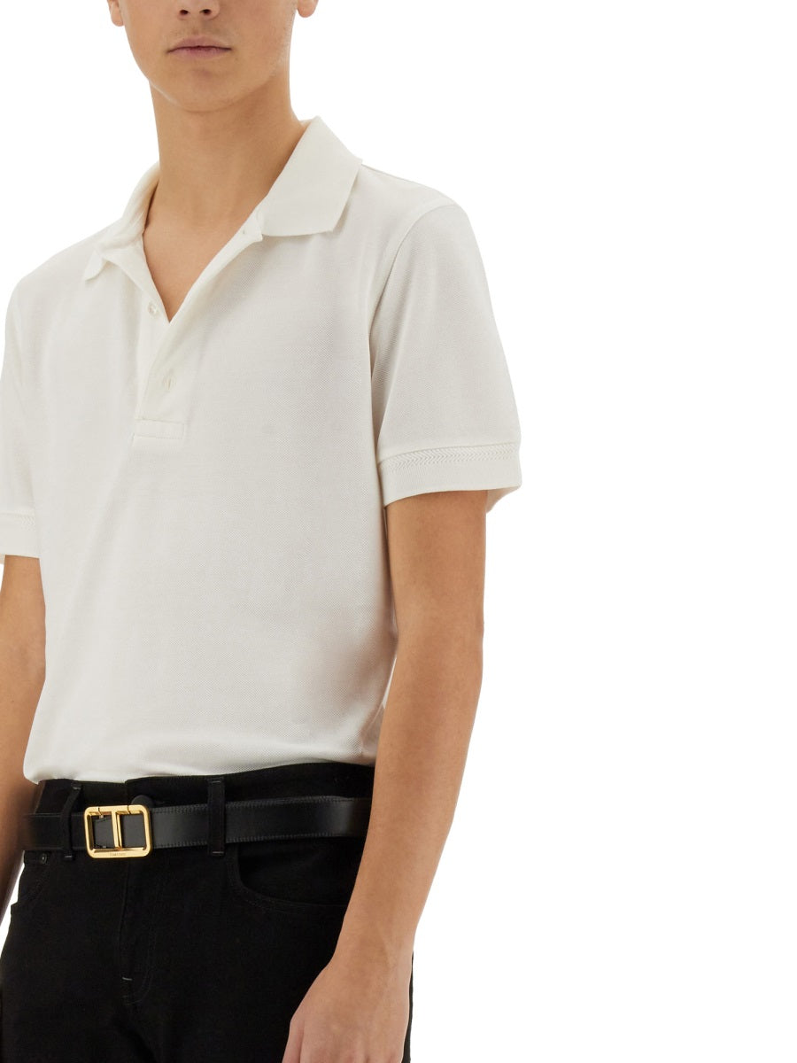 Tom Ford Polo - Bianco | Wanan Luxury