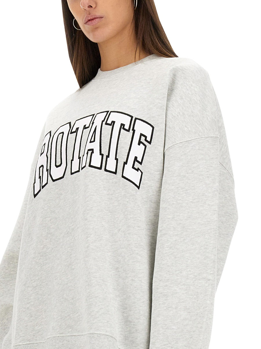 Rotate Birger Christensen Felpe - Grigio | Wanan Luxury