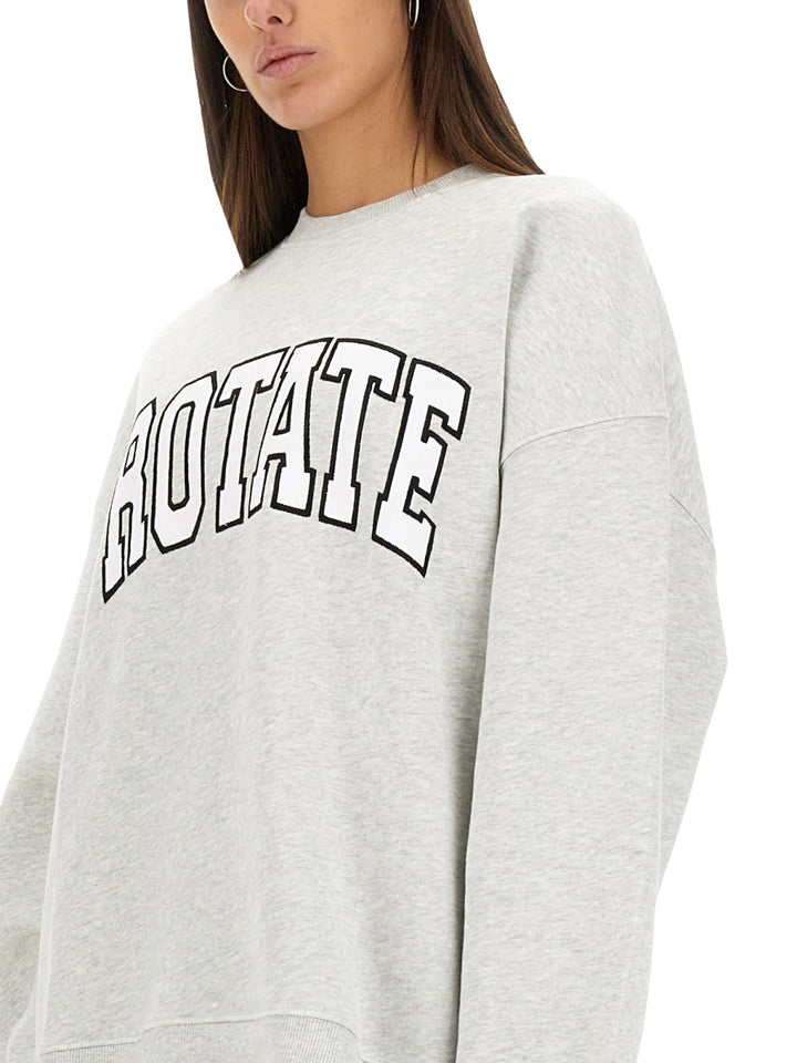 Rotate Birger Christensen Felpe - Grigio | Wanan Luxury