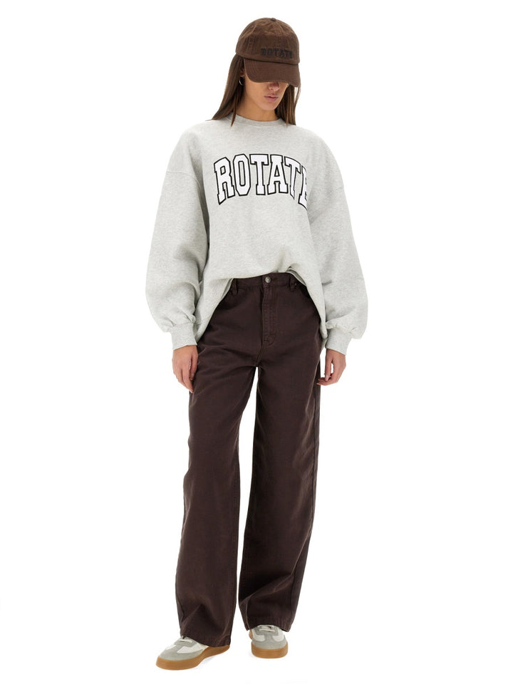 Rotate Birger Christensen Felpe - Grigio | Wanan Luxury