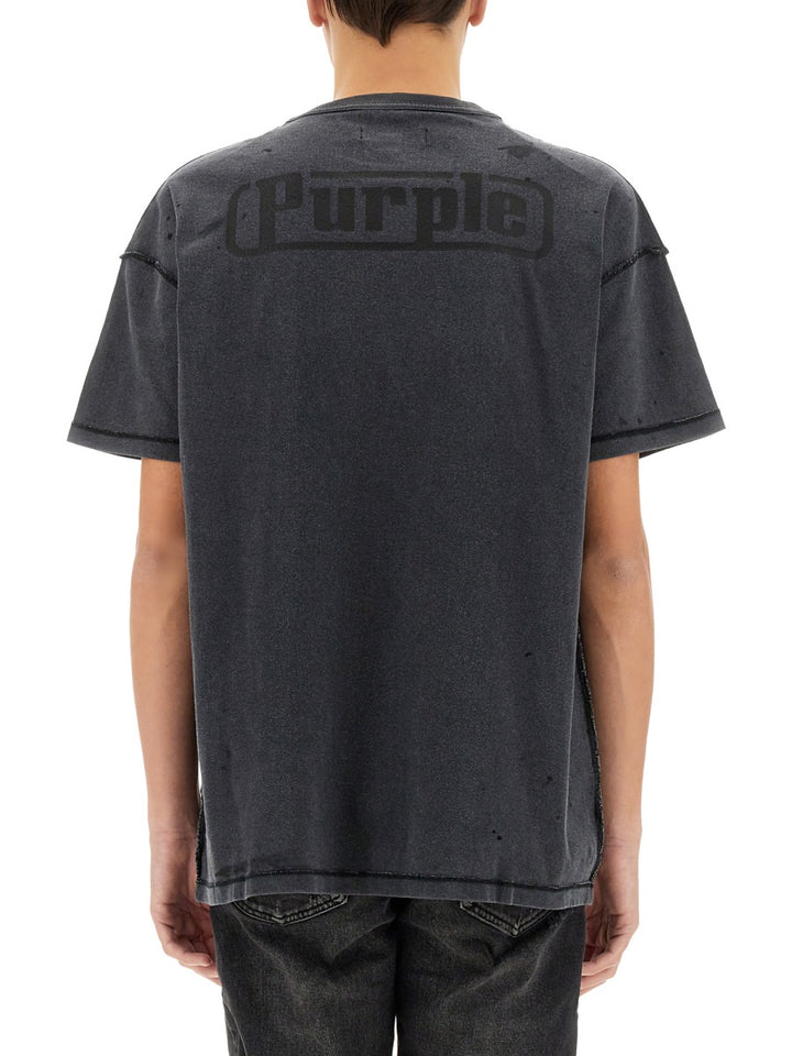 Purple Brand T shirt - Nero | Wanan Luxury