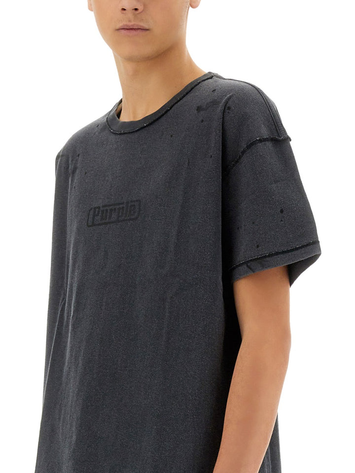 Purple Brand T shirt - Nero | Wanan Luxury