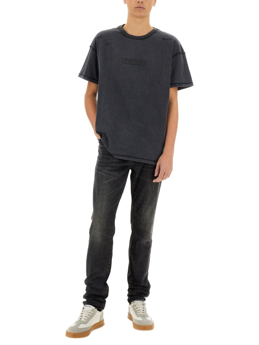 Purple Brand T shirt - Nero | Wanan Luxury