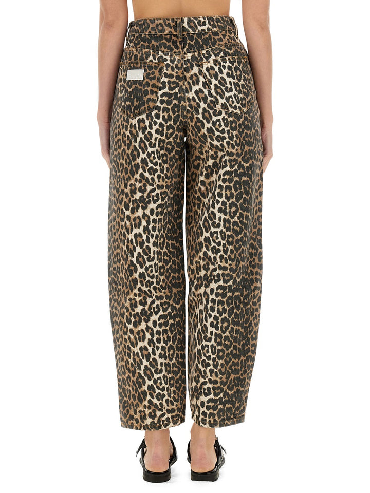Ganni Jeans - Animalier | Wanan Luxury