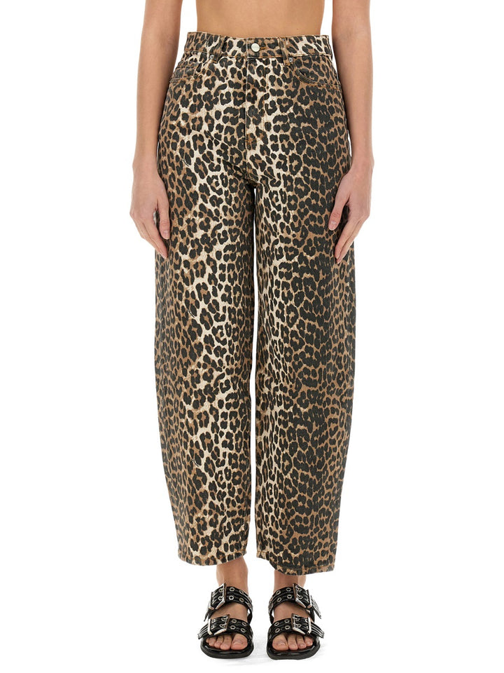 Ganni Jeans - Animalier | Wanan Luxury