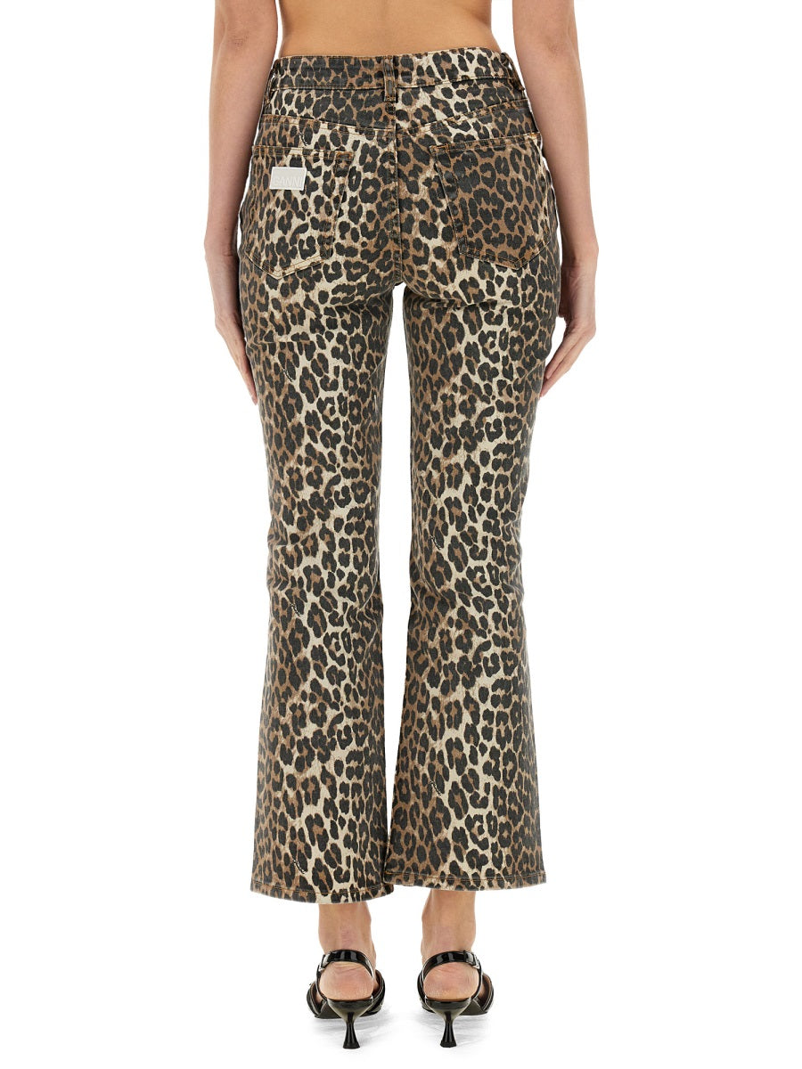 Ganni Jeans - Animalier | Wanan Luxury