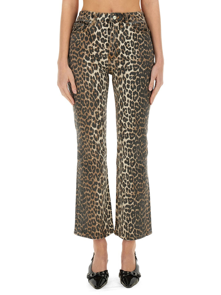 Ganni Jeans - Animalier | Wanan Luxury