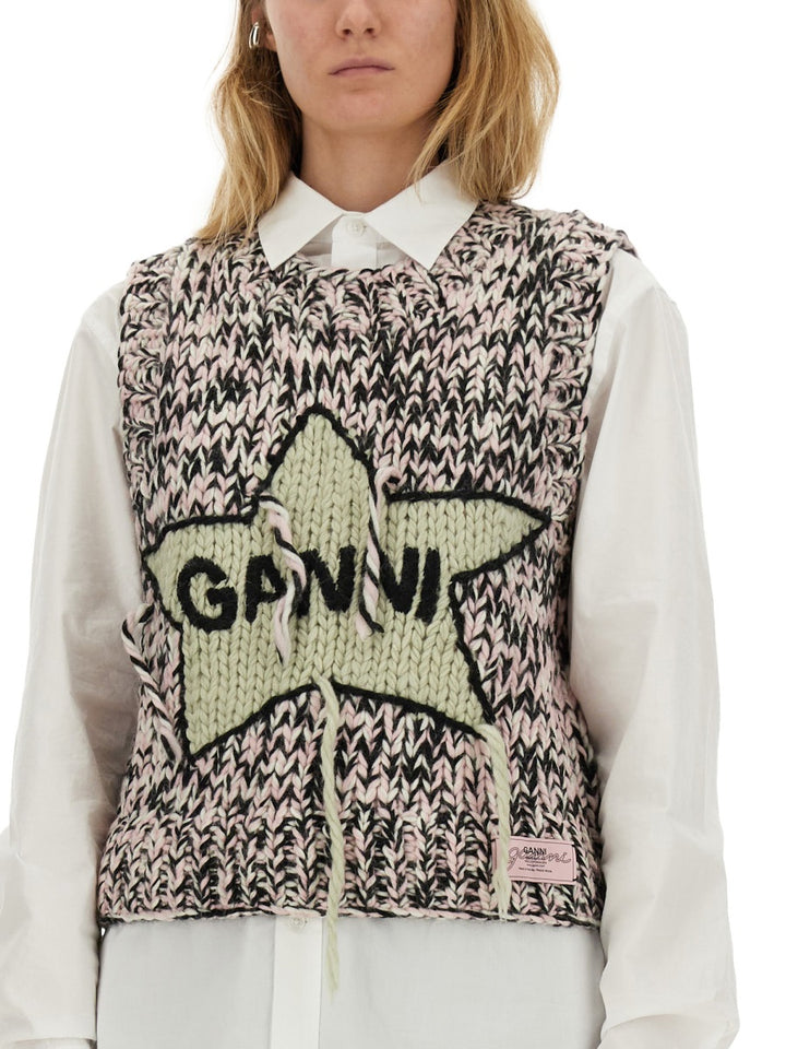 Ganni Gilet - Multcolor | Wanan Luxury