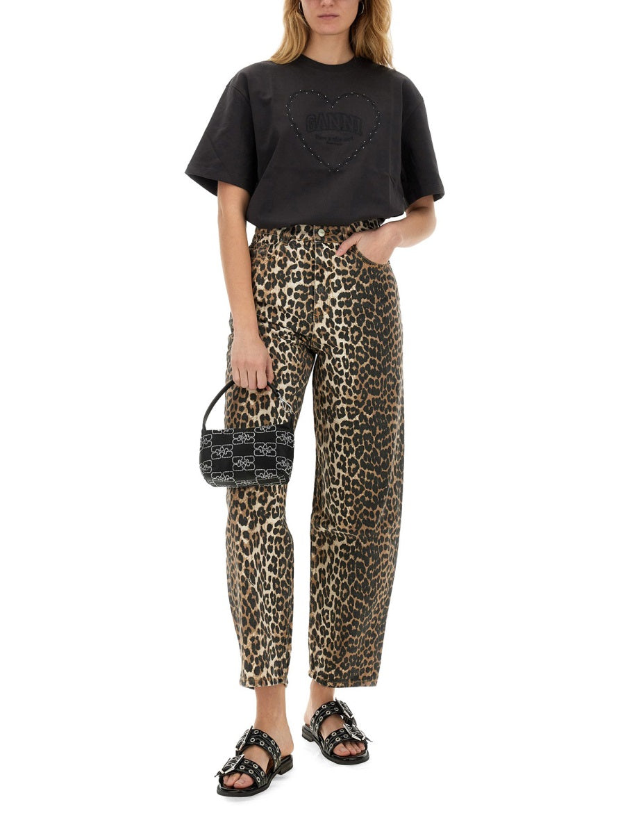 Ganni Jeans - Animalier | Wanan Luxury