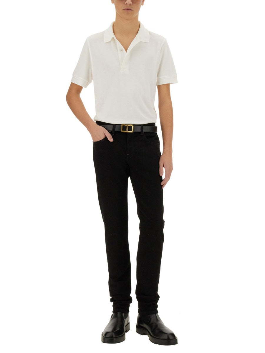 Tom Ford Polo - Bianco | Wanan Luxury