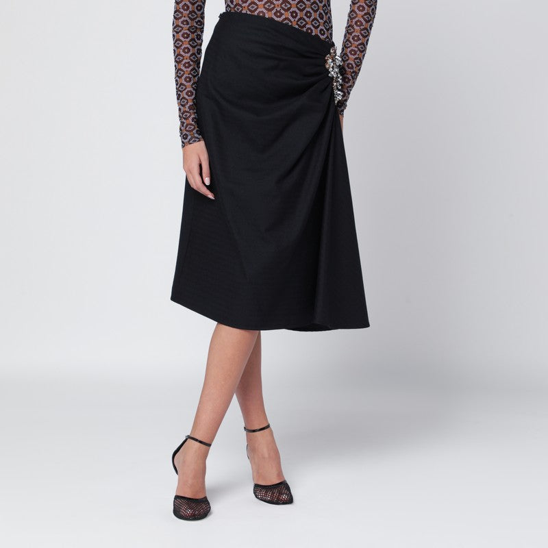 Dries Van Noten Gonne - Blu | b9c6c5d70f49386108fe0810b68fa361b010db2d