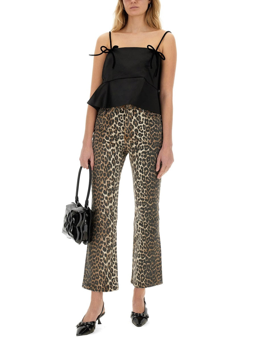 Ganni Jeans - Animalier | Wanan Luxury