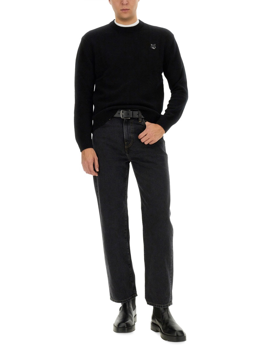 Maison Kitsuné Maglioni - Nero | Wanan Luxury