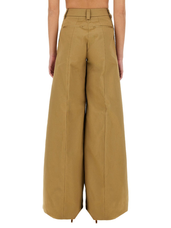 The Latest Pantaloni - Beige | Wanan Luxury