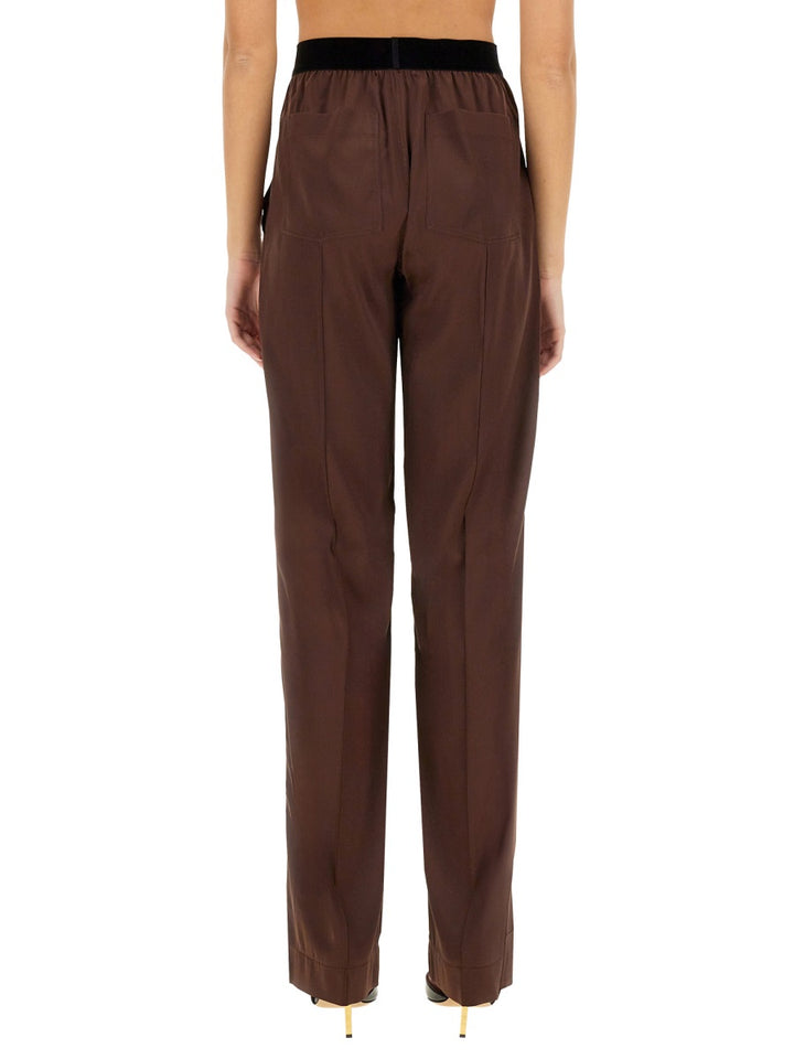 Tom Ford Pantaloni - Marrone | Wanan Luxury
