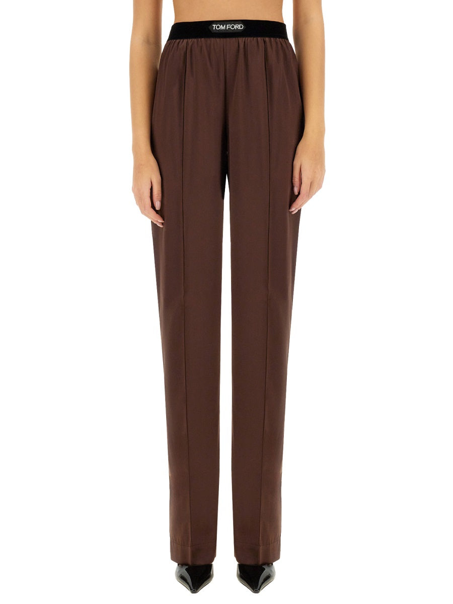 Tom Ford Pantaloni - Marrone | Wanan Luxury