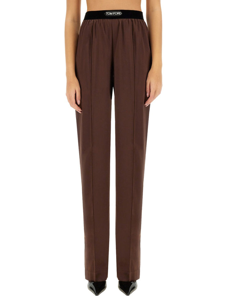 Tom Ford Pantaloni - Marrone | Wanan Luxury