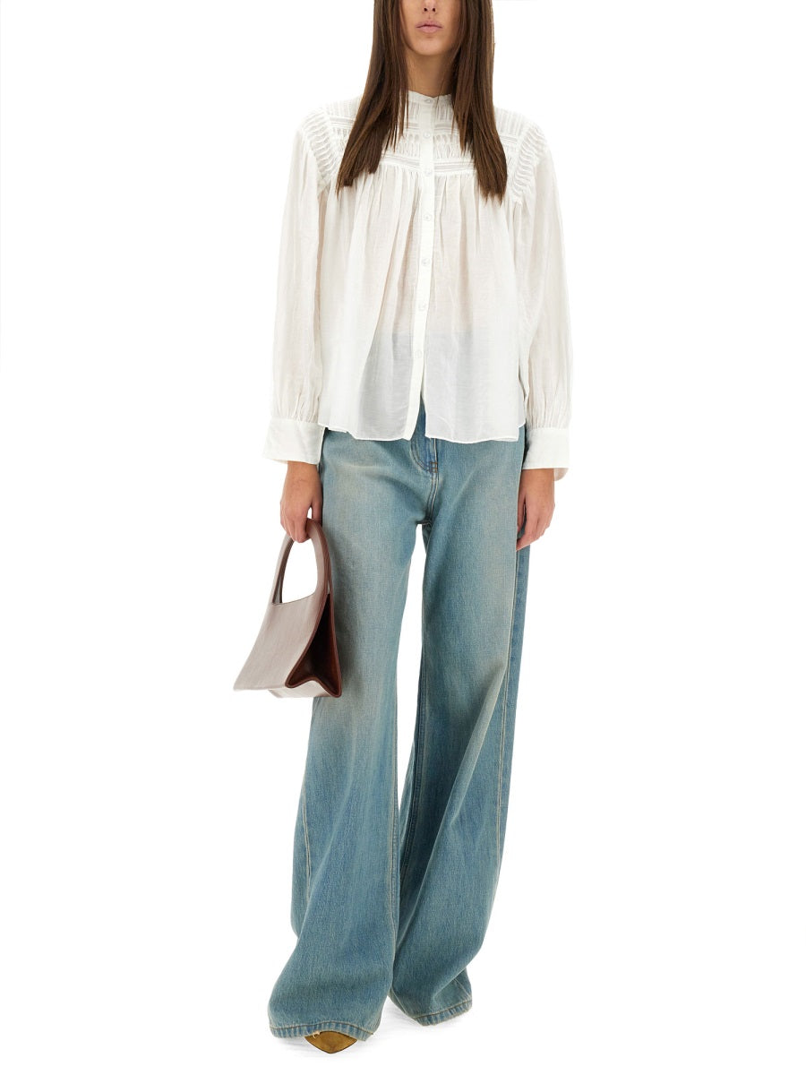Isabel Marant Etoile Camicie - White | e19902b0a9e528005d1bcb4be935b6b6fe345a43