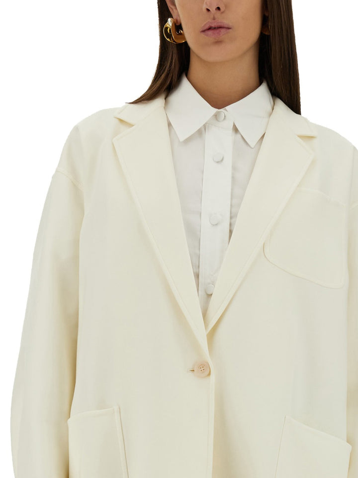 Max Mara Giacche - White | fb43db91ef3d87b8d6212a7ca8f41bc9de32b327