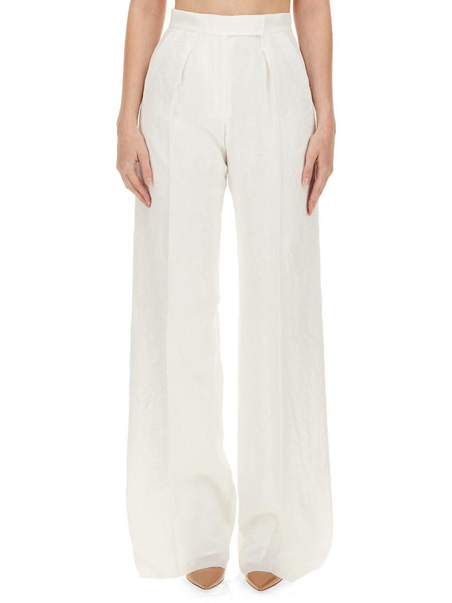 Max Mara Pantaloni - White | 2a765c465d331bf3df2cf367c0a7bcecdb3ef702