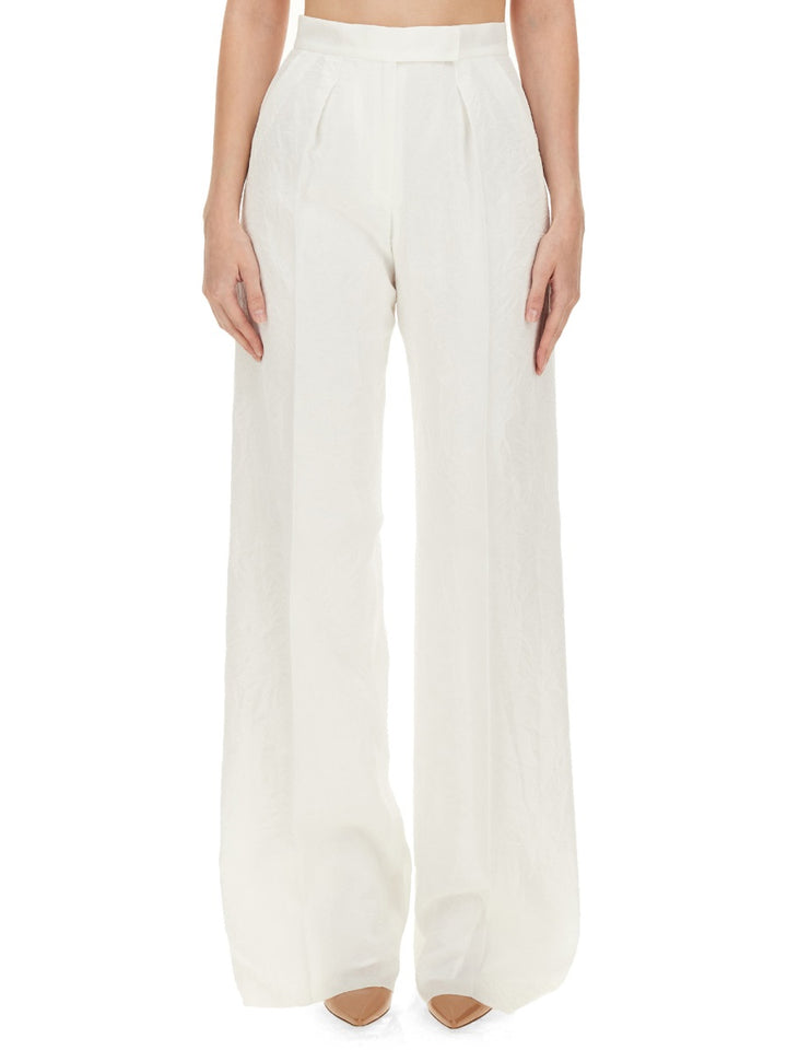 Max Mara Pantaloni - White | 2a765c465d331bf3df2cf367c0a7bcecdb3ef702