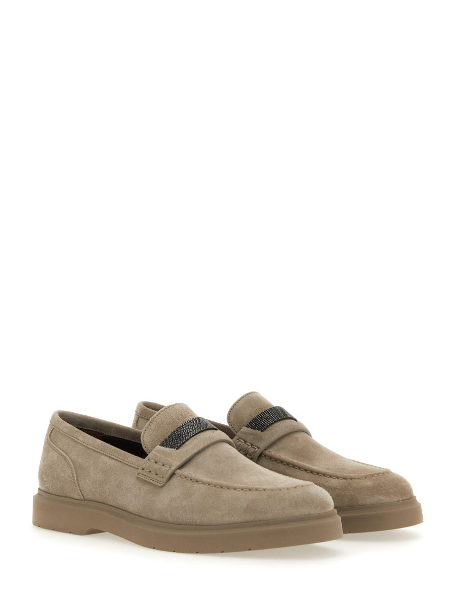 Brunello Cucinelli Mocassini - Beige | Wanan Luxury