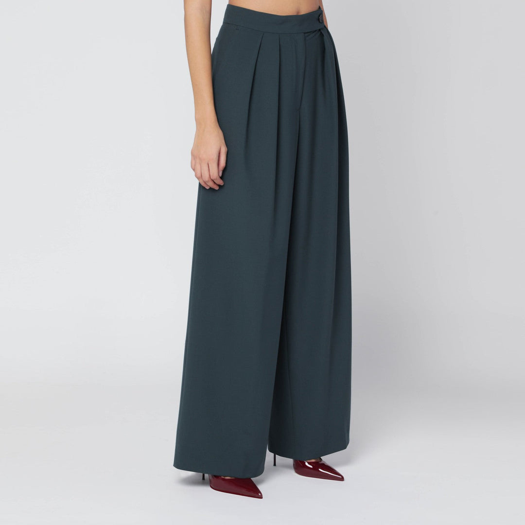 Dries Van Noten Pantaloni - Verde | 14f9a7b59ca2cdc4c2a92b60acfc8943eae7a5fe