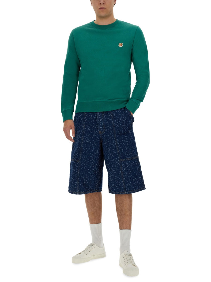 Maison Kitsuné Felpe - Verde | Wanan Luxury