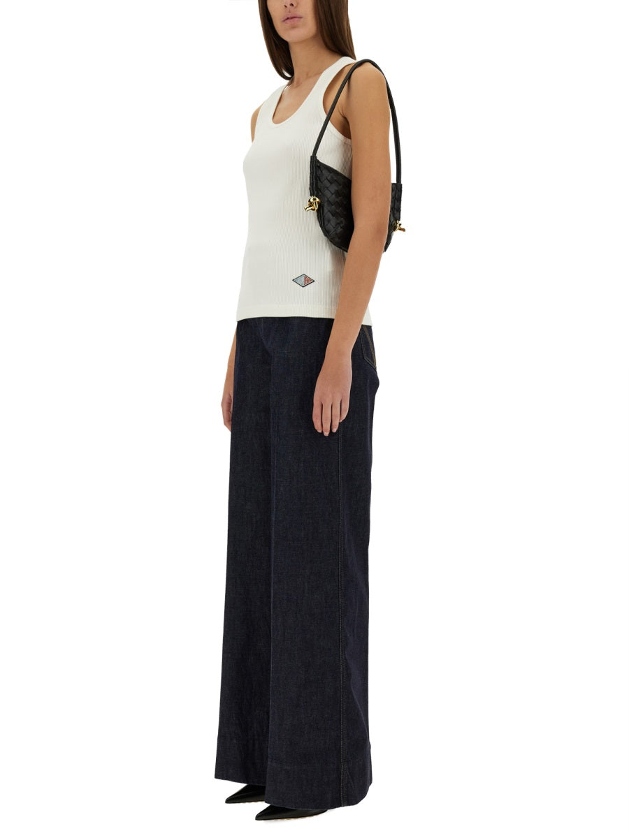 Bottega Veneta Top - White | 100b6ba4218db9fed92d1f56ec4849a3ff918499