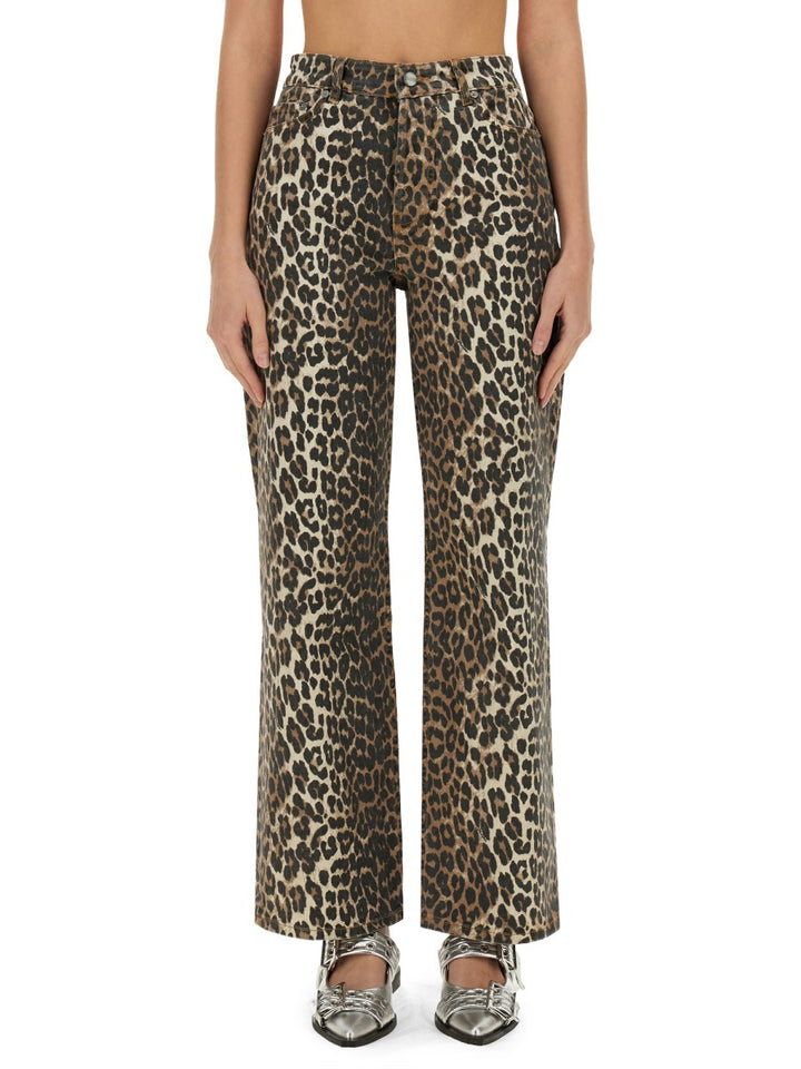 Ganni Jeans - Animalier | Wanan Luxury