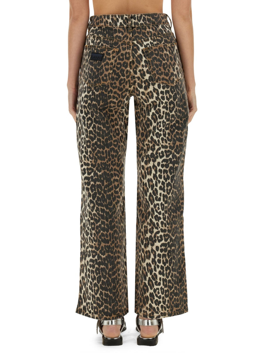 Ganni Jeans - Animalier | Wanan Luxury