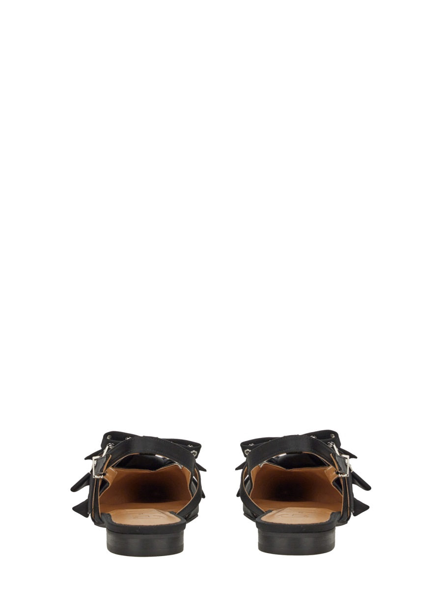 Ganni Scarpe Basse - Nero | Wanan Luxury
