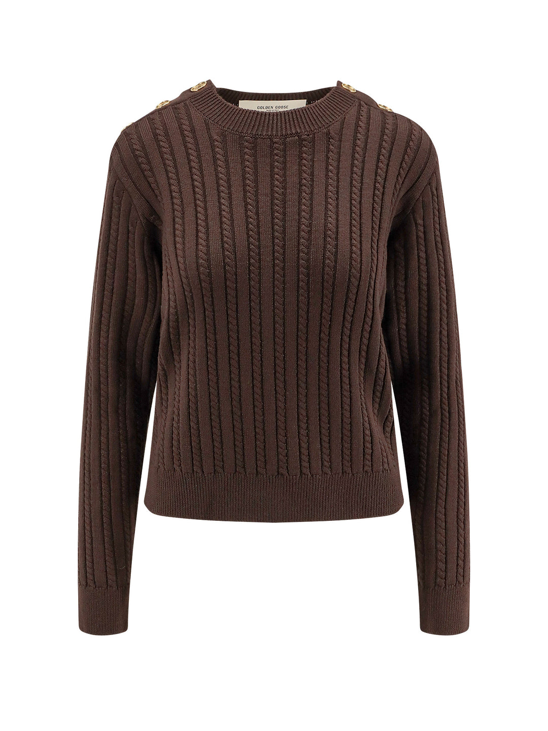 Golden Goose Sweaters - TURKISH COFFEE | 12b68582b75eeccbbc081a7dcccb9dad465b6fb7