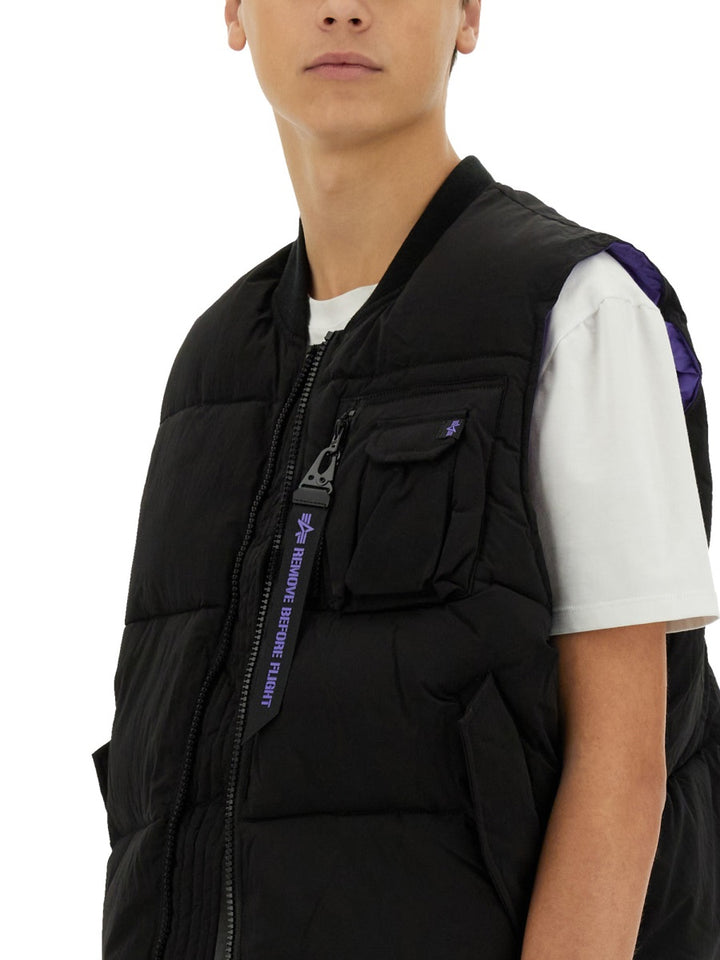 Alpha Industries Gilet - Nero | Wanan Luxury