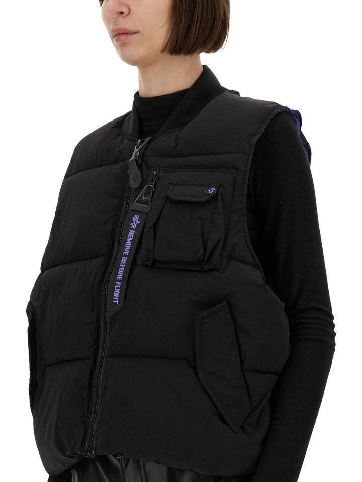 Alpha Industries Gilet - Nero | Wanan Luxury