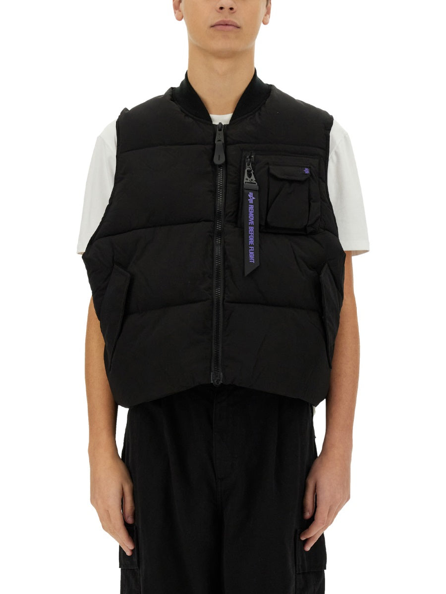 Alpha Industries Gilet - Nero | Wanan Luxury