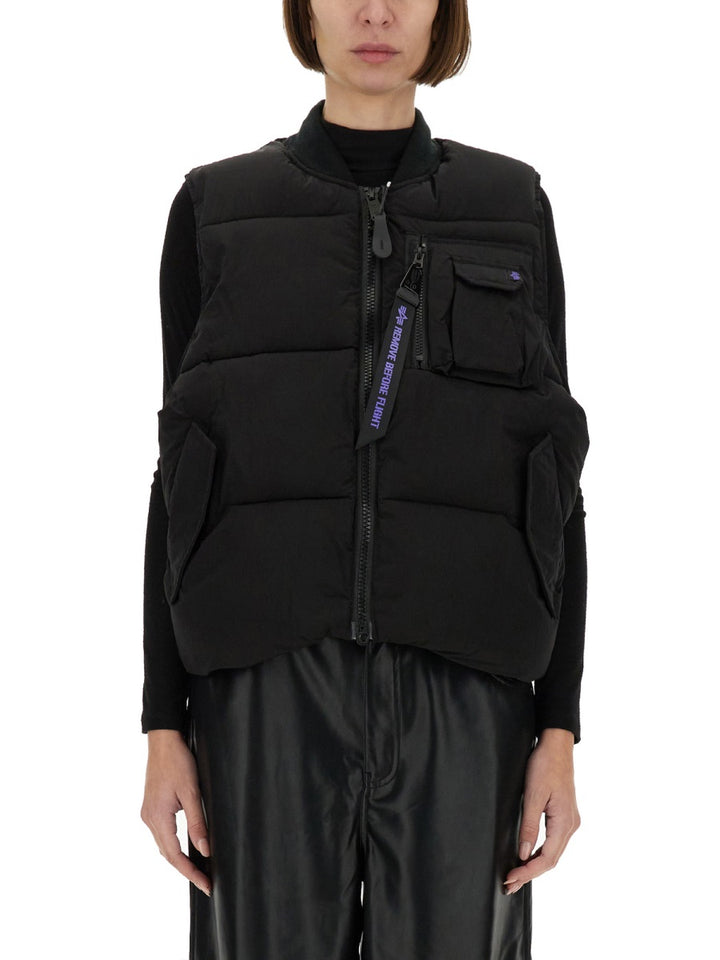 Alpha Industries Gilet - Nero | Wanan Luxury