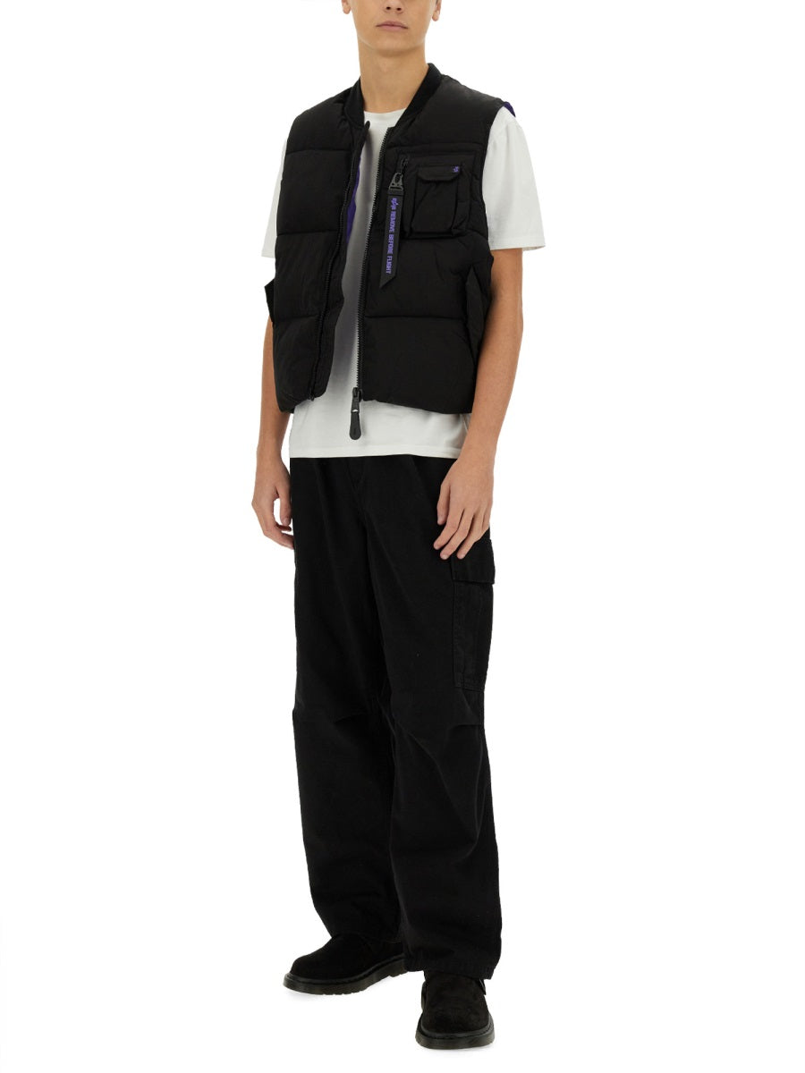Alpha Industries Gilet - Nero | Wanan Luxury