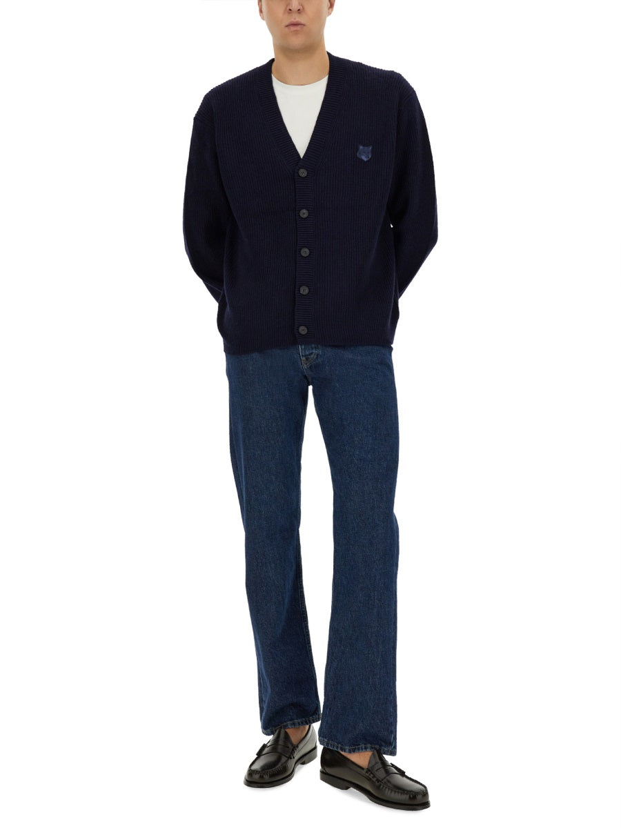 Maison Kitsuné Maglioni - Blu | Wanan Luxury