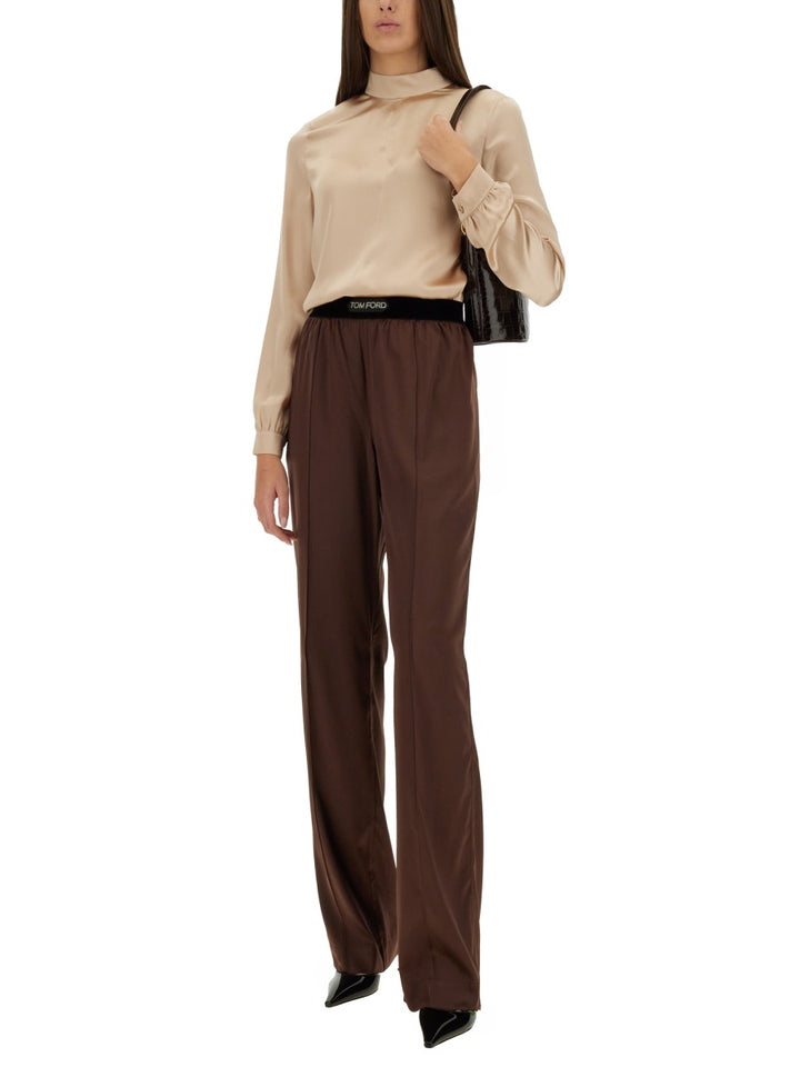 Tom Ford Pantaloni - Marrone | Wanan Luxury