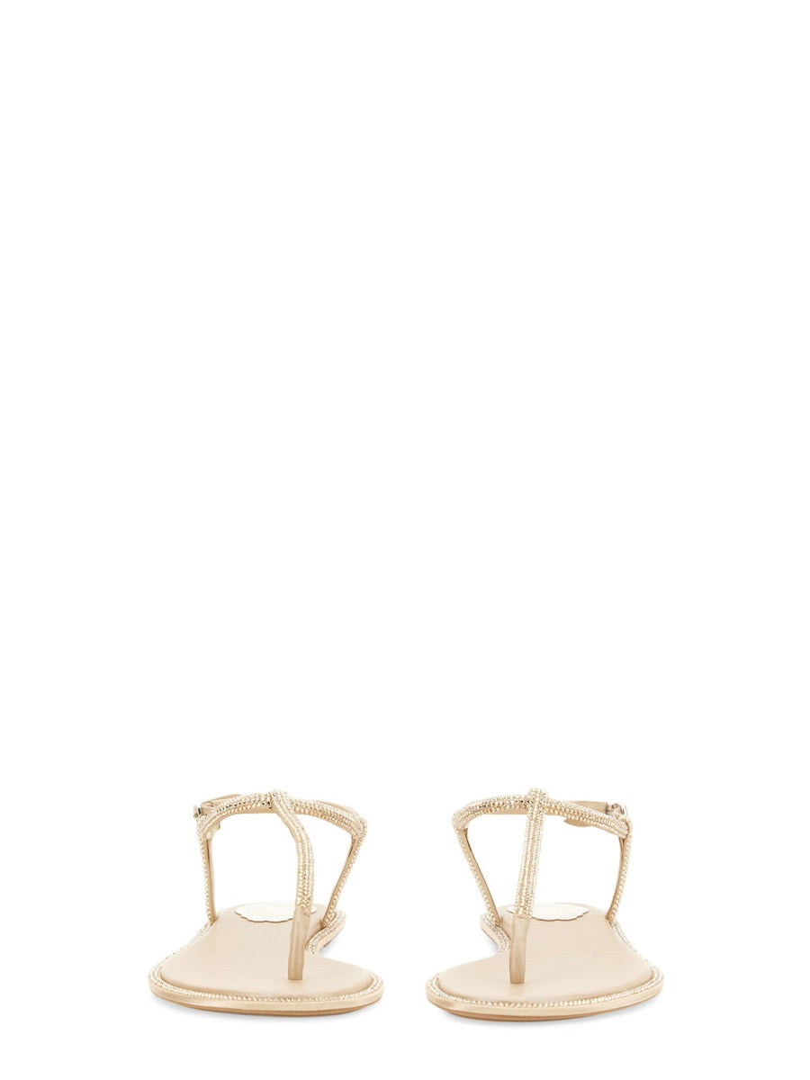 Rene Caovilla Sandali - Gold | 3243384b42c1a7ba4fa7295a614fba3d6a10b540
