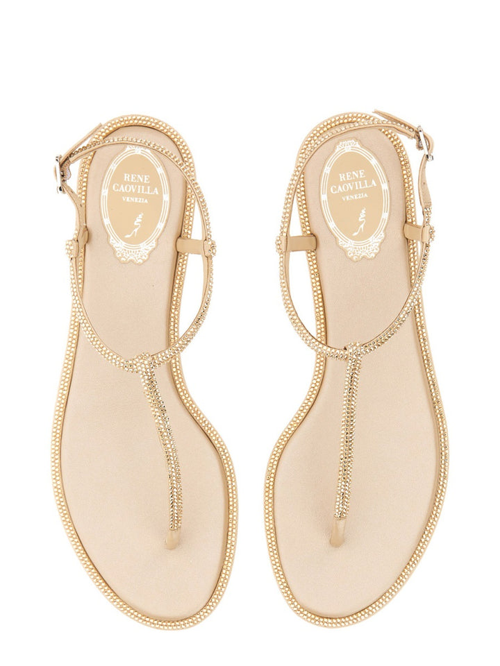 Rene Caovilla Sandali - Gold | c5cf54103b2bbd4db3ae61737831cf641a0ec3f9
