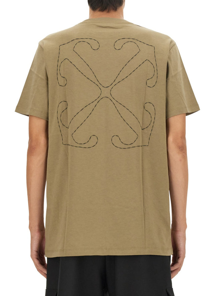 Off-White T shirt - Beige | Wanan Luxury