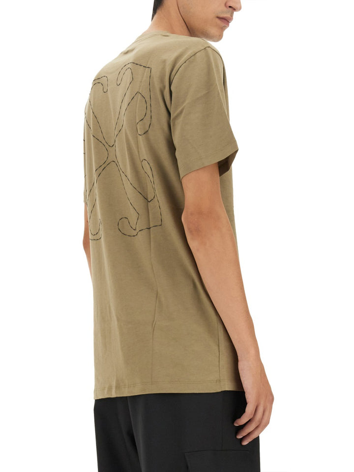 Off-White T shirt - Beige | Wanan Luxury